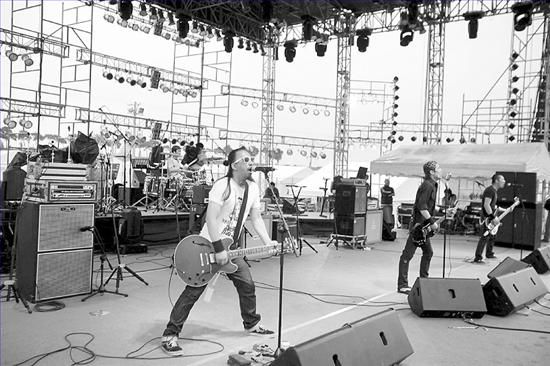 張北草原音樂節(jié)現(xiàn)場